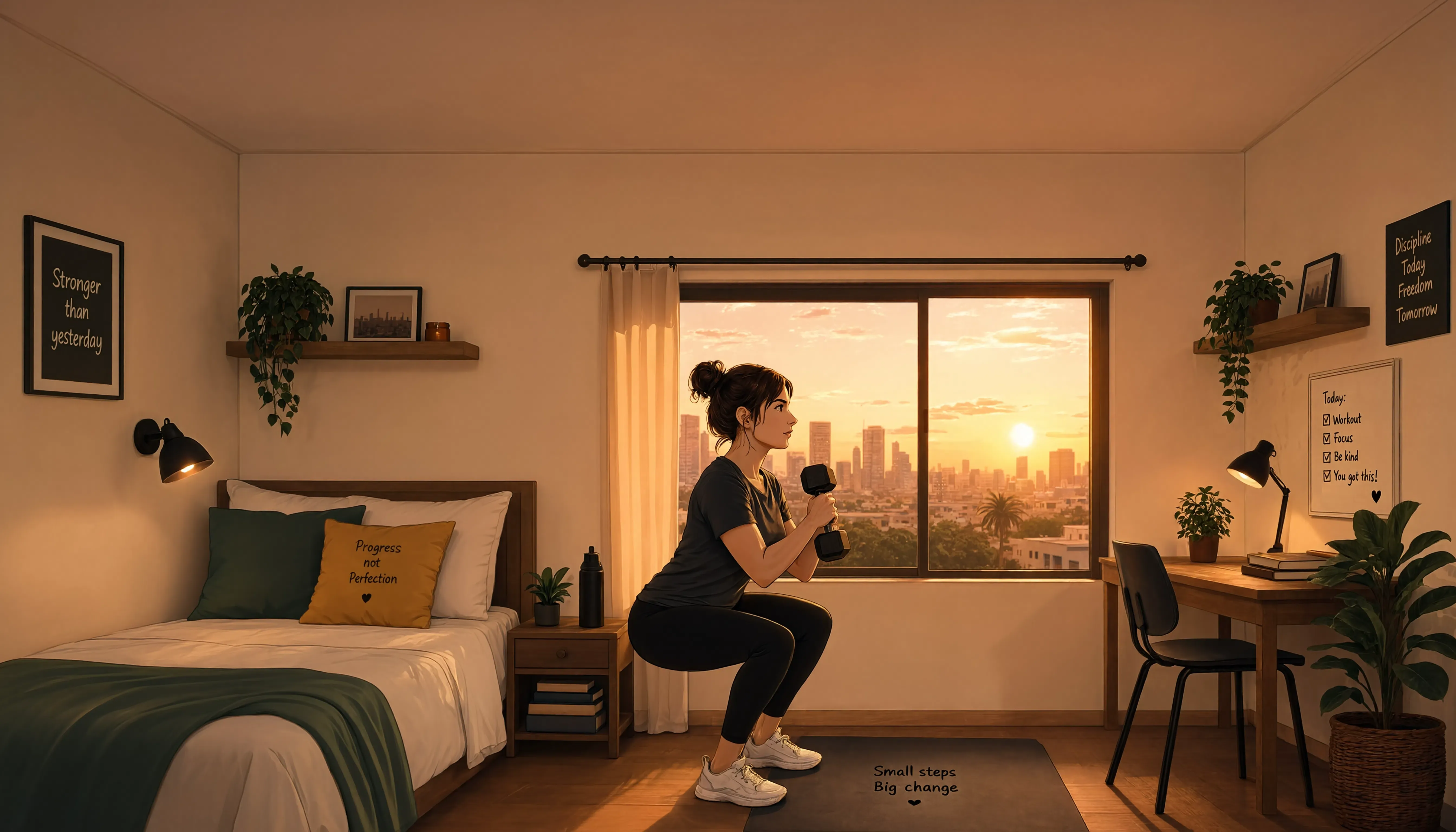Home Workout in Bangalore Without a Gym: Small-Space Guide