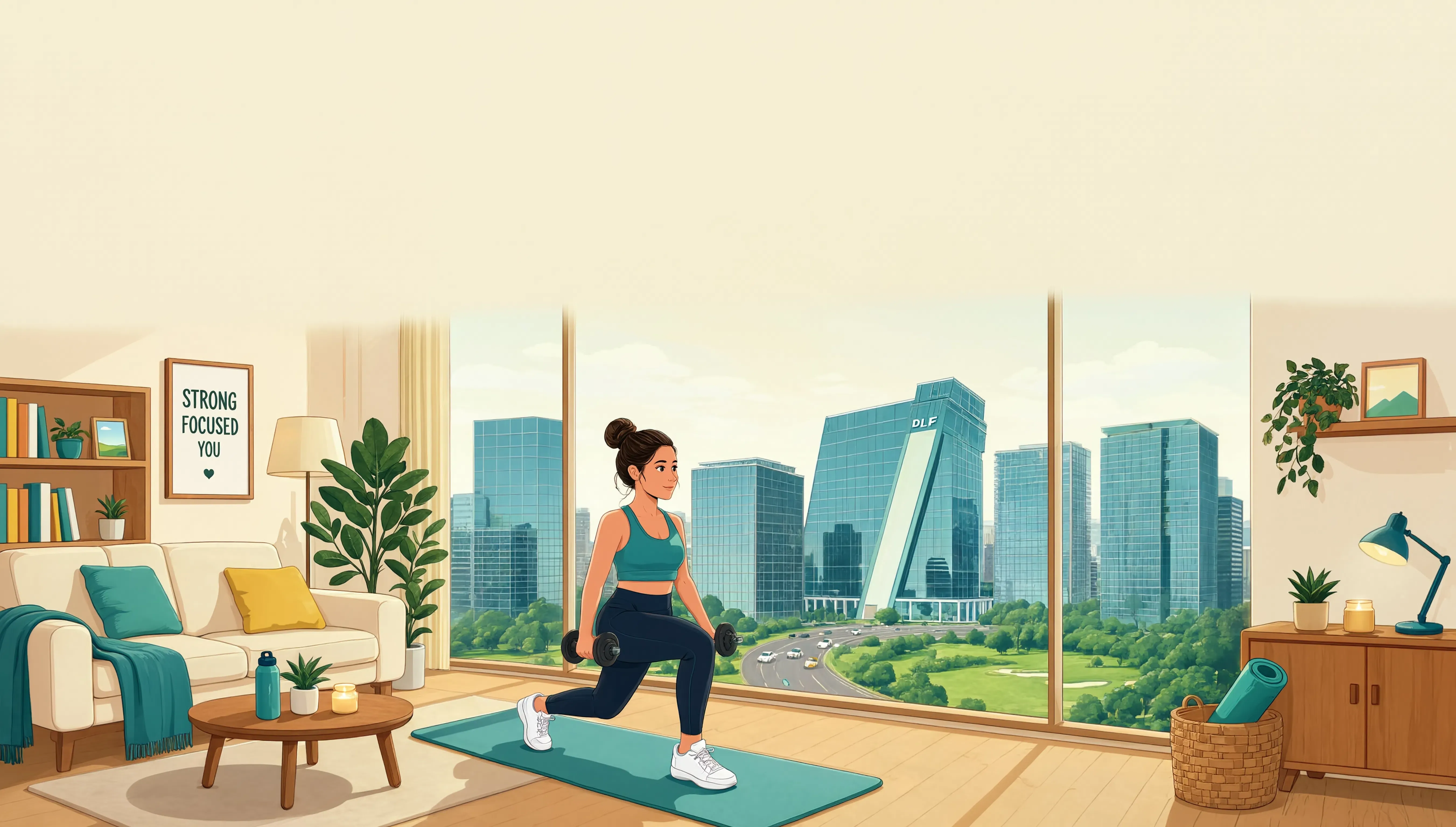 Home Workout in Gurgaon & Noida: Skip the Commute