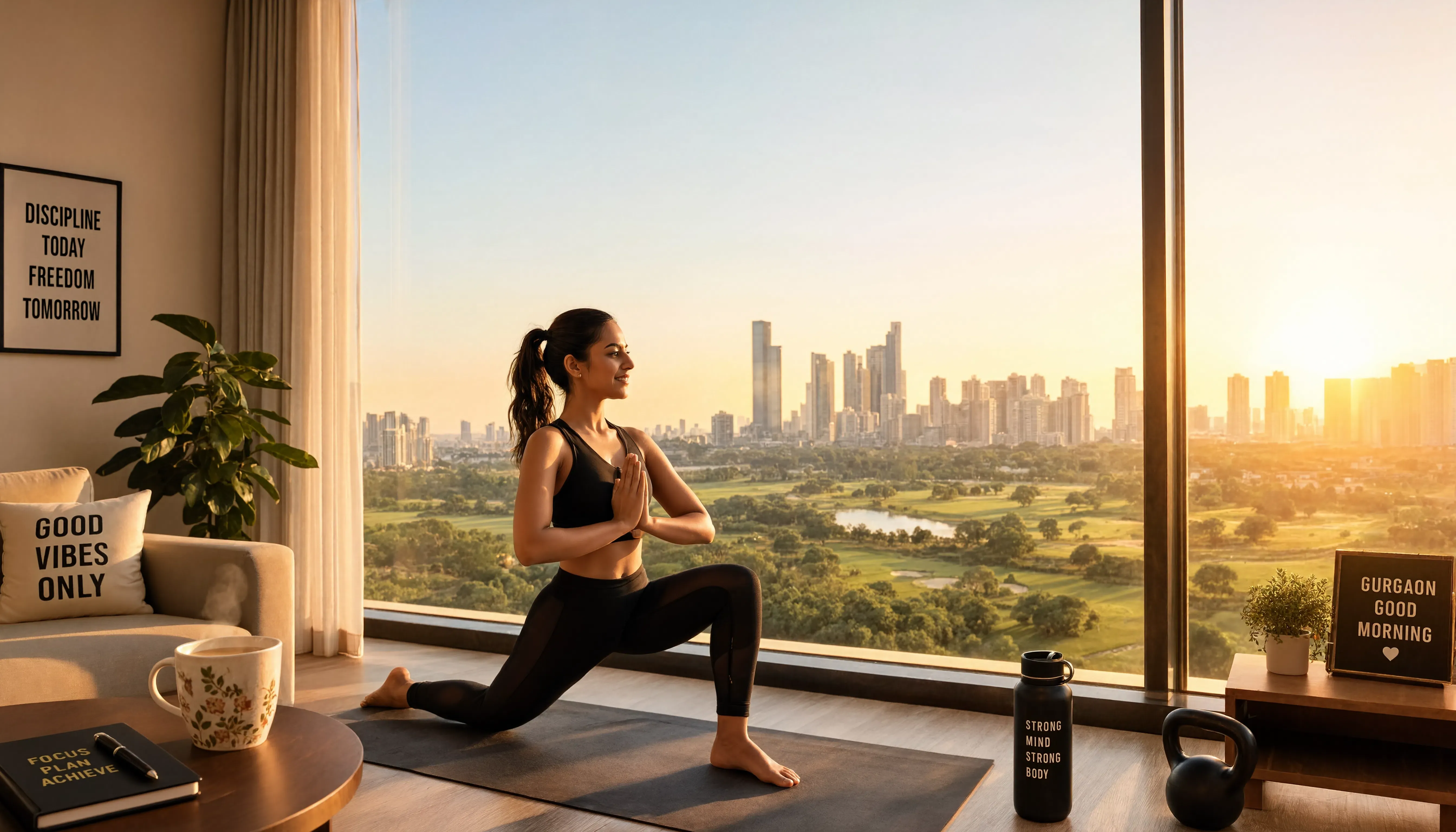 Morning Workout in Gurgaon: Golf Course Road Routine