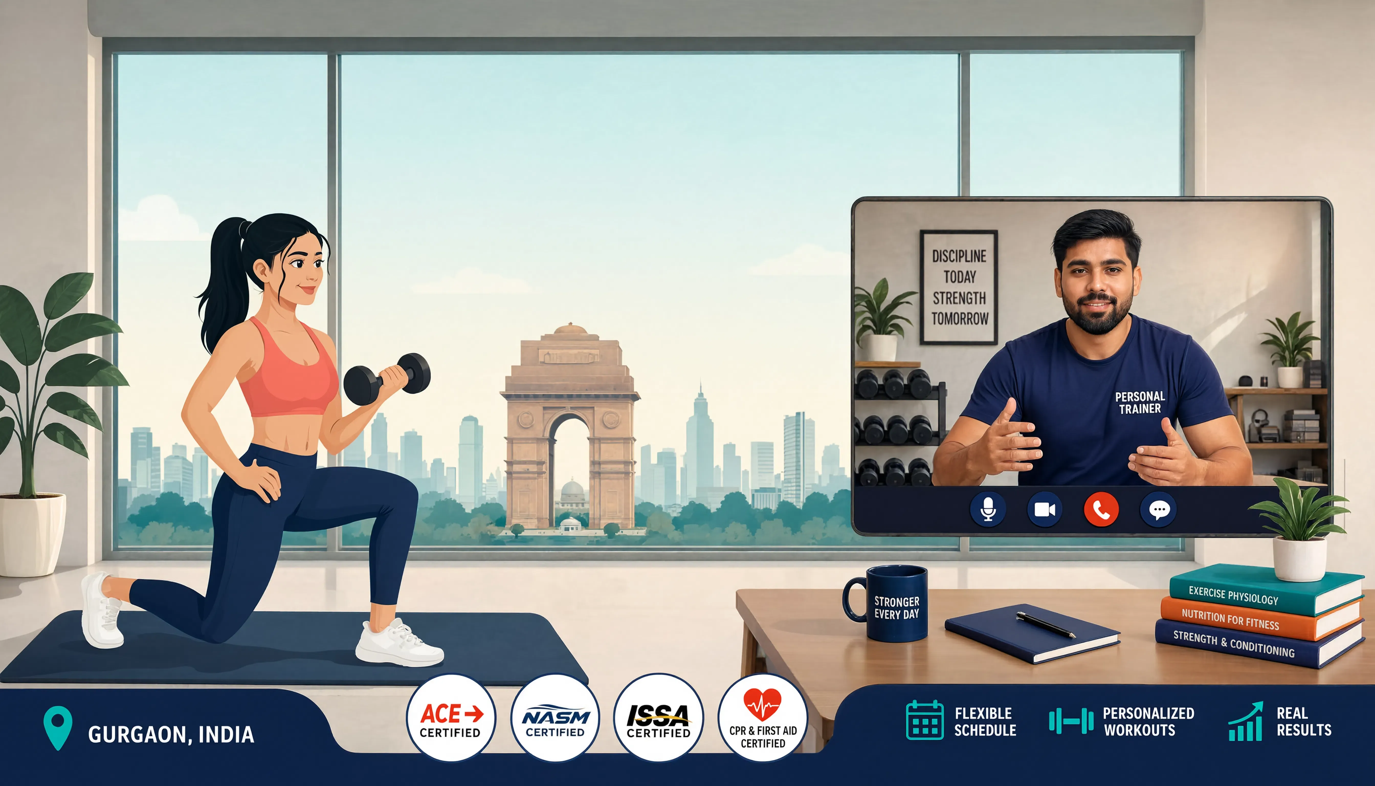 Online Personal Trainer in Gurgaon & Noida: How to Choose