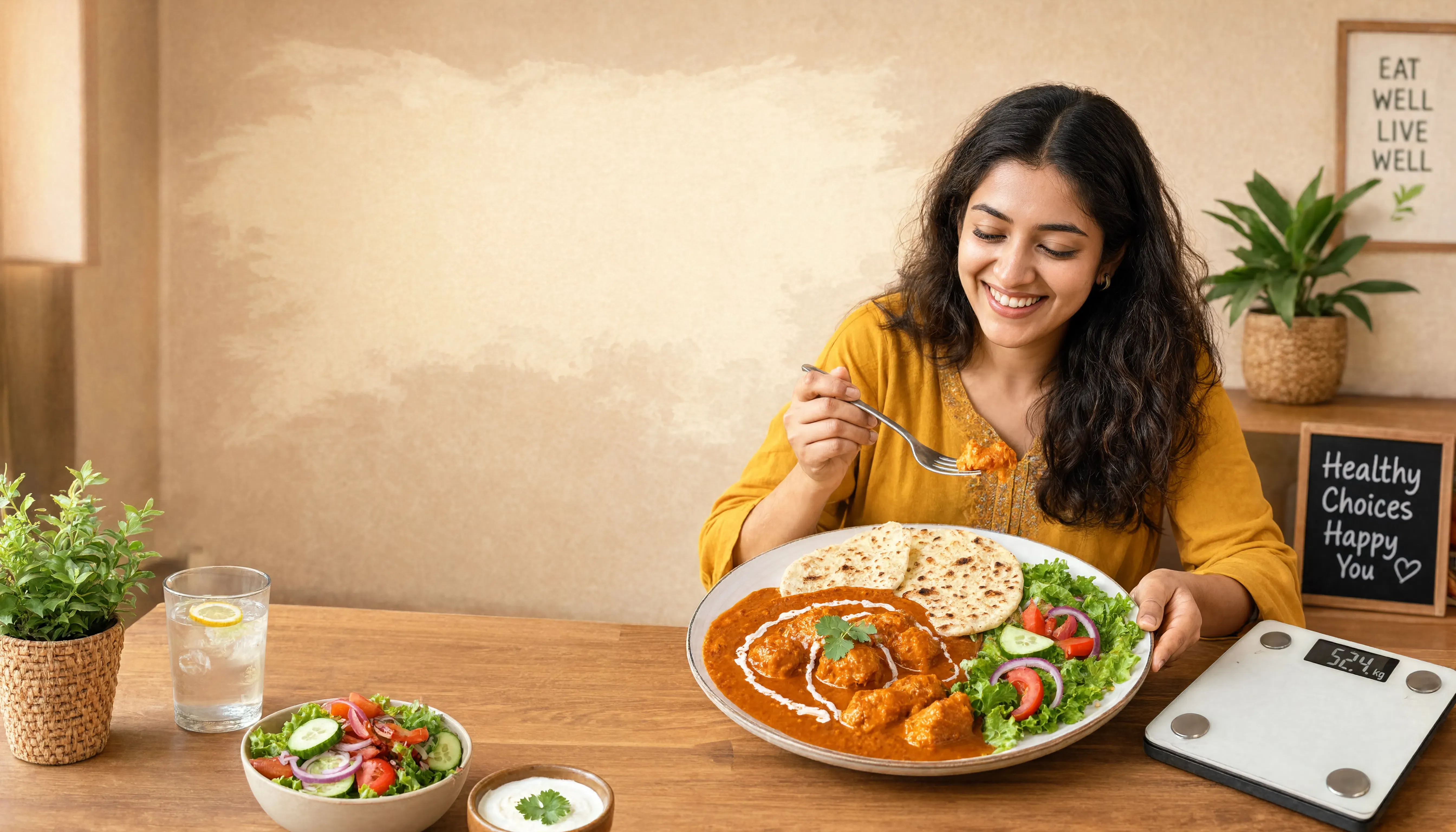 Weight Loss in Delhi NCR Eating North Indian Food