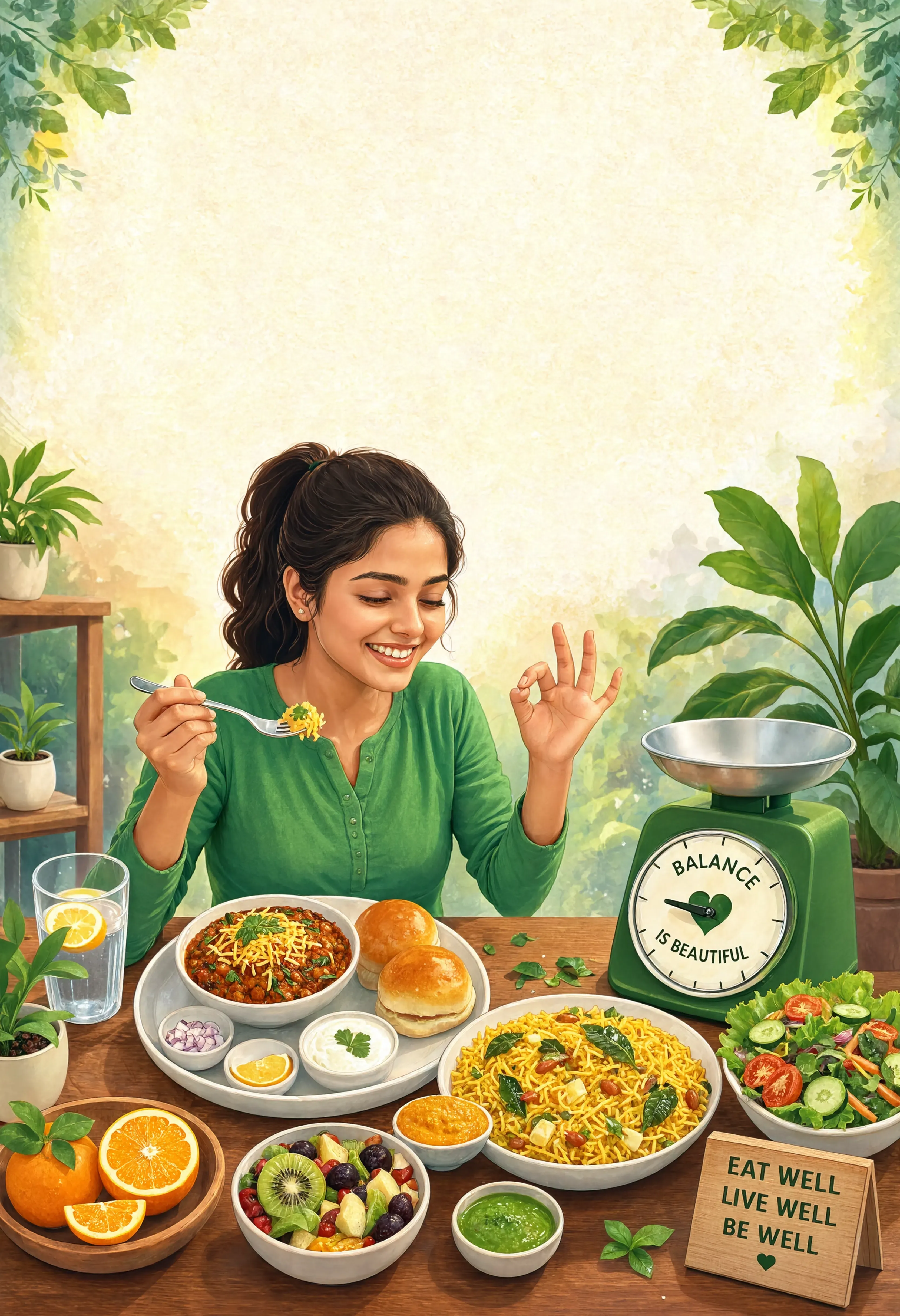 Weight Loss in Pune Eating Misal & Poha